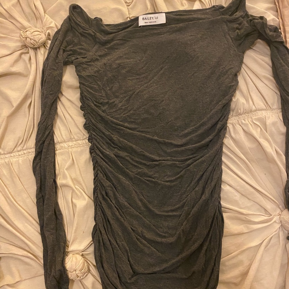 Bailey44 Ruched Off-Shoulder Top